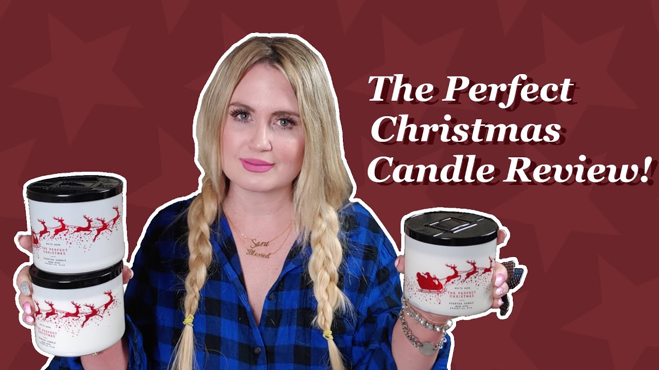 Bath & Body Works THE PERFECT CHRISTMAS CANDLE REVIEW bath&bodyworks 