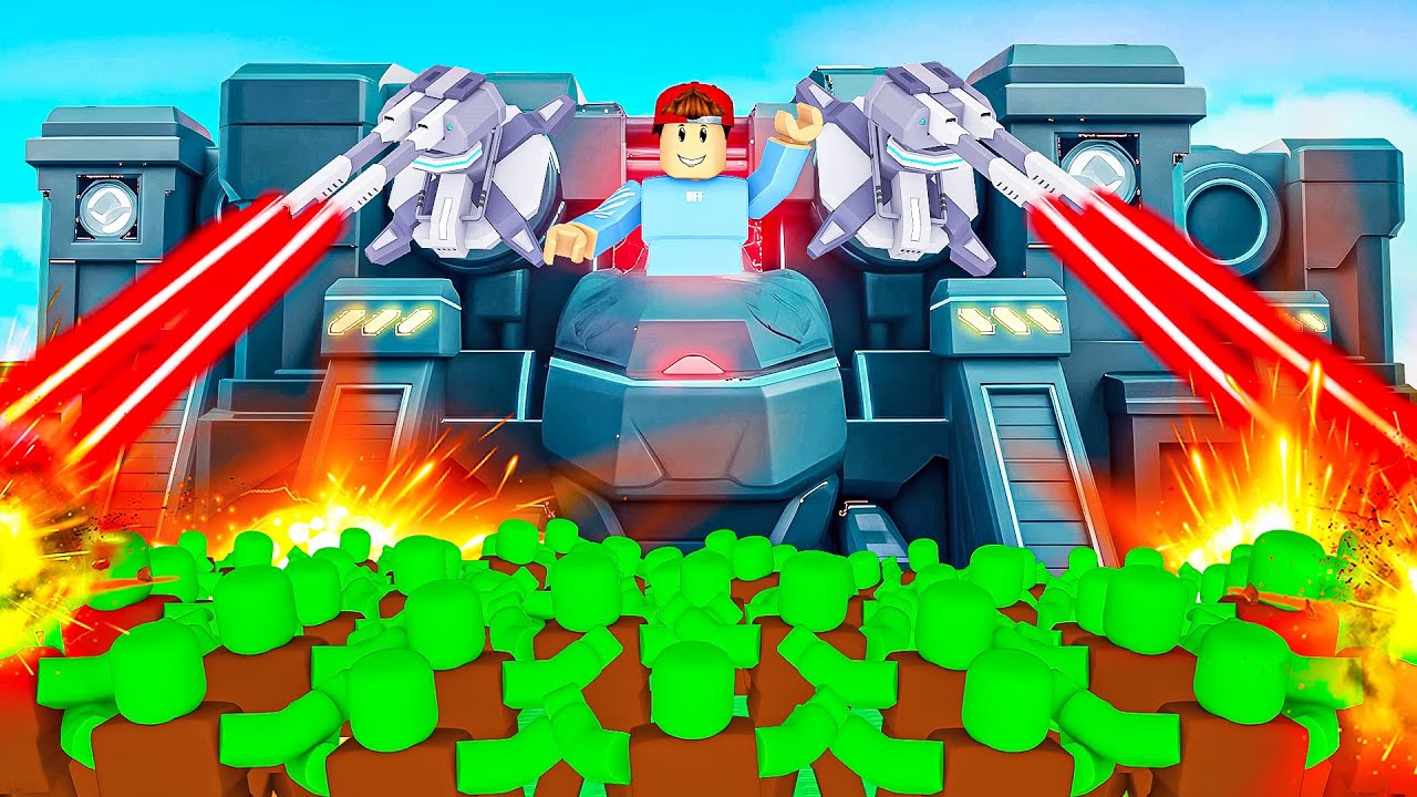 Ich BAUE eine 999.999.999$ ZOMBIE BASE in Roblox!