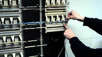 110 block patch cord cross-connect