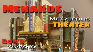 Menards Metropolis Theater Product Review in O Gauge / Scale for Lionel Williams MTH Layouts