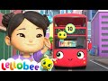 Ten Little Buses | Lellobee City Farm Magic Stories and Adventures for Kids | Moonbug Kids