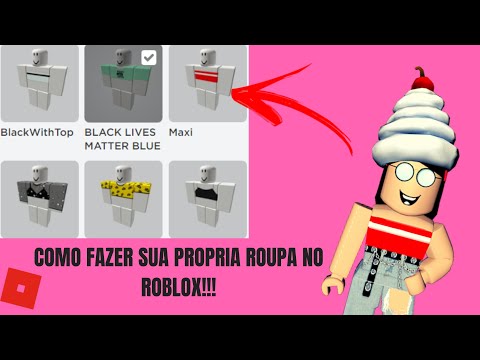 COMO CRIAR ROUPAS PRA VENDER NO ROBLOX! 