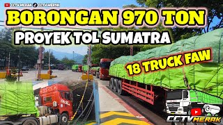 🔴 TRUK JENDRAL SIBA SURYA DI PELABUHAN MERAK MUATAN 970 TON MASUK KAPAL TANPA ANTRI 🔥🔥#sibasurya