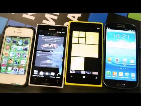 Предварительный обзор Nokia Lumia 920 и Lumia 820 (preview)