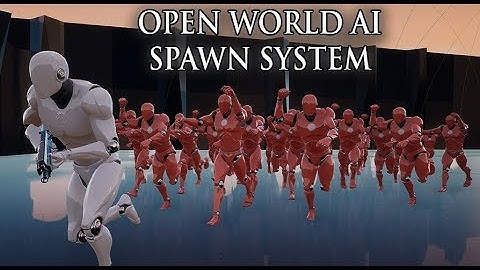 Open World Spawn system - Preview |UE4|