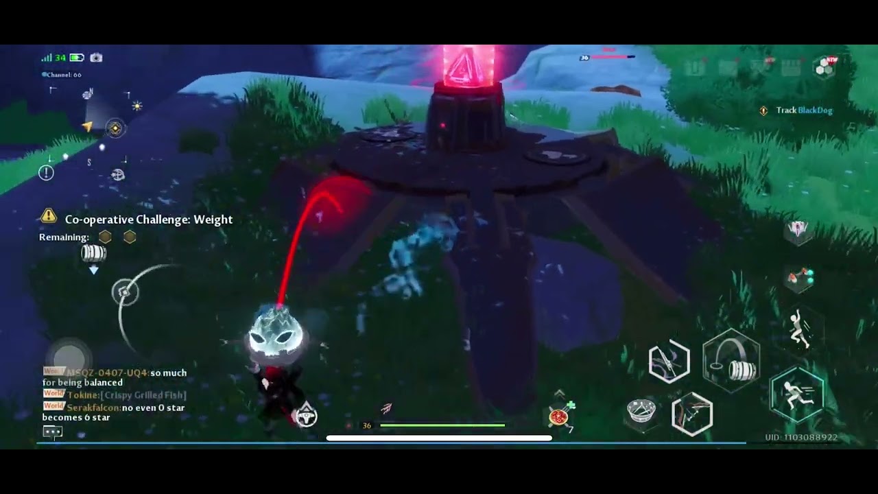 How to do Weight Module Co-challenge alone in Tower of Fantasy - YouTube