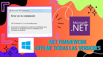 TUTORIAL | se proceso correctamente una cadena de certificados | NetFrameWork DESCARGAR OFFLINE