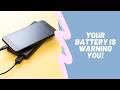 Phone Battery Warnings Explained: What They Mean and How to Fix Them 😱