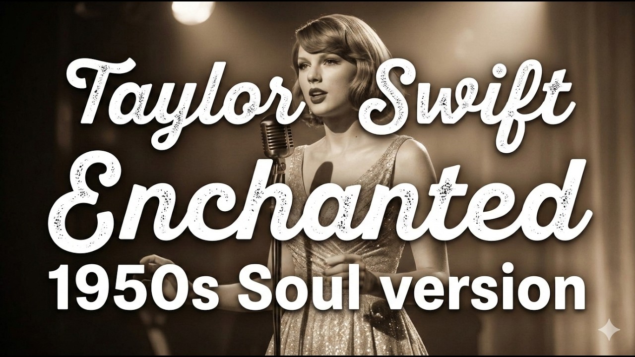 Taylor Swift Enchanted (1950s A.I Soul Reimagined Version)