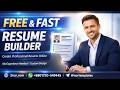 Free Resume Builder Online | Create Professional Resume in Minutes