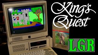 LGR  King's Quest  PCjr Game Review