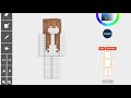 Aesthetic minecraft skin hair shading tutorial