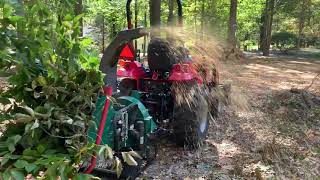 Clearing With The Woodland Mills 6 PTO Chipper