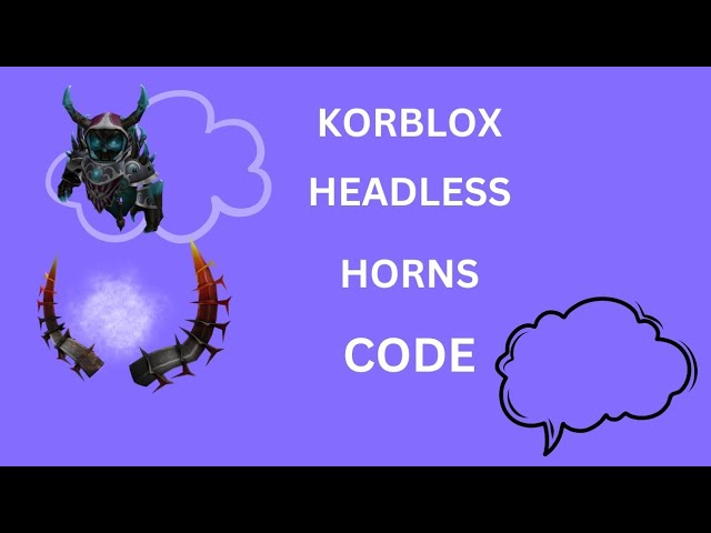 How to get HEADLESS & KORBLOX in Roblox Brookhaven NEW UPDATE! 