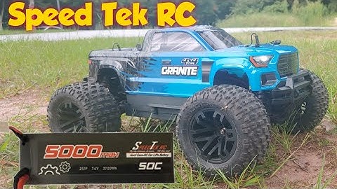Arrma Granite Mega Brushed - Speed Tek RC 2s Lipo Test Run