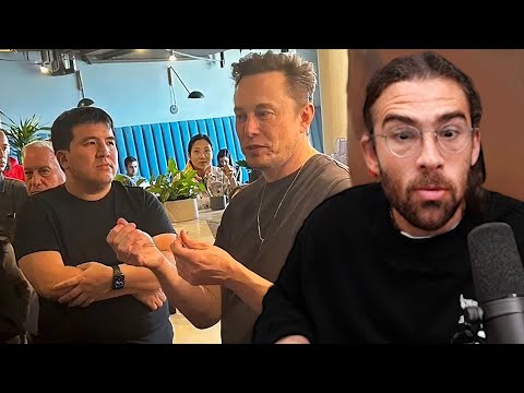 Thumbnail for Twitter Employees FIGHT Elon Musk | Hasanabi reacts