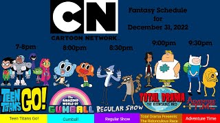 Cartoon Network Fantasy Next Bumpers for December 31, 2022