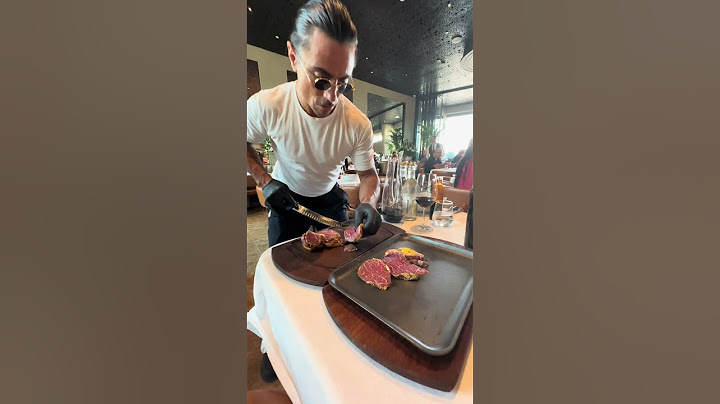 THE MOST EXPENSIVE STEAK WRAPPED IN GOLD "SALT BAE" PART 3  #saltbae #nusret #restaurant  #shorts