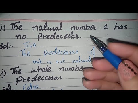 Video: Hvilket naturlig tall har ingen forgjenger?
