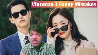 Vincenzo K-Drama  Funny Mistakes 😂||Vincenzo 3 Funny Mistakes In Hindi ||Vincenzo Mistakes ||Video