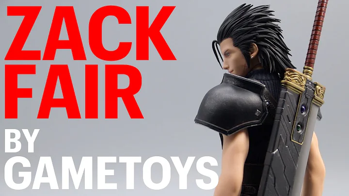 GameToys Zack Fair Crisis Core Final Fantasy 7 1/6...