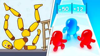 Kick & Break VS Join Blob Clash 3D - Full Levels Speedrun Gameplay (Android & iOS) Ep 953 screenshot 2