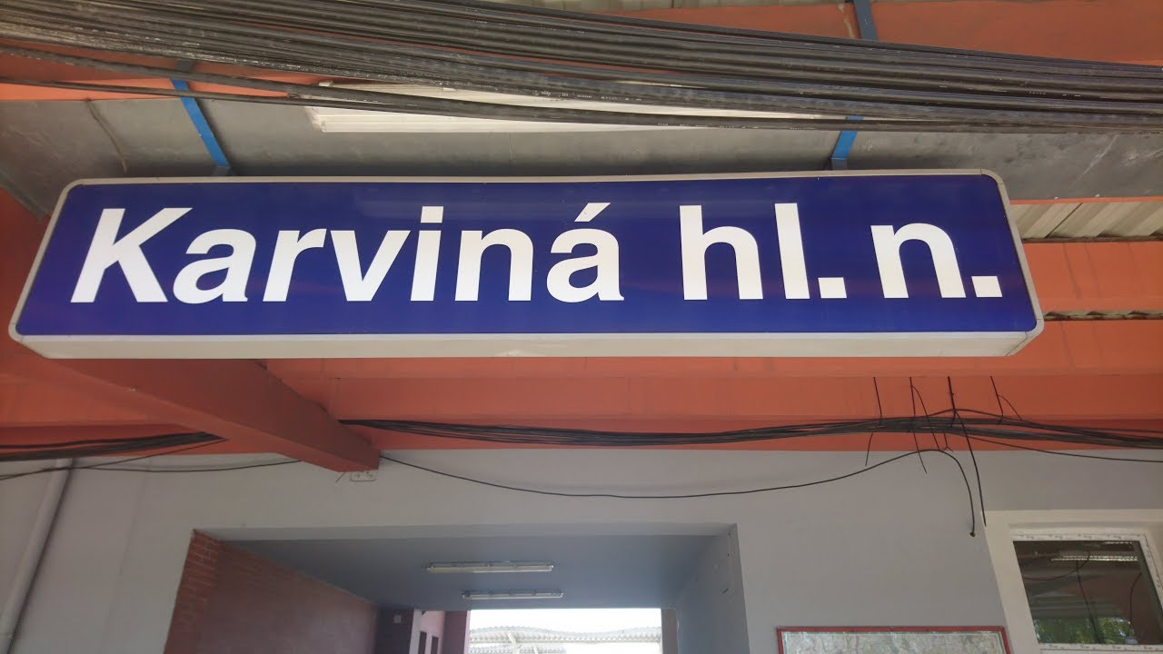 Hlášení-Karviná hl. n.(HIS)V. Knop [CZ+D+EN]