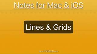 How to use Lines & Grids in Notes for iOS. Turn your iPad into a notebook! screenshot 4