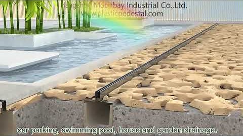 Cách lắp đặt cống thoát nước ECOdrain SMC khe hẹp: Nhựa gia cường sợi thủy tinh chất lượng cao.