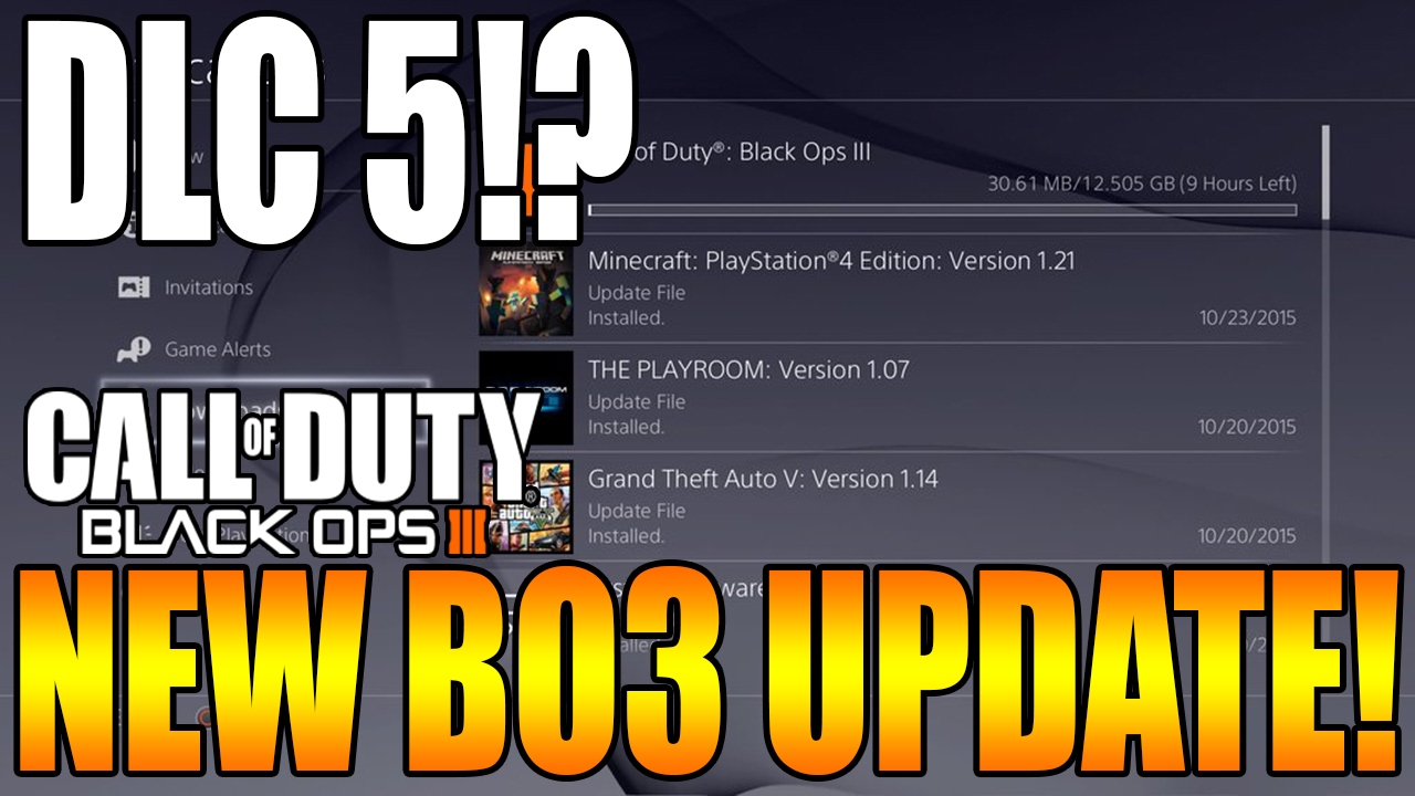NEW UPDATE TO BO3 ZOMBIES! - DLC 5!? - Call of Duty: Black Ops 3 ...