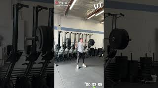 3 Rep Max Low Hang Bear Complex NCC 2024 Online Qualifier Elite/RX Men