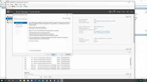 Configuring Domain Controller  and WSFC for Always On (2/4)