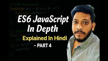 JavaScript ES6/ES2025 Tutorial in Hindi | Enhanced Object Literals | for...of Loop | Part 4