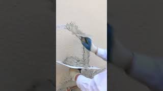 Sand Stucco Matching, #shortsfeed, #trending, #ytshorts #reddit, #short, #stucco, #painting, #howto.