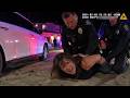 Drunk Womɑn 2.5x Over The Limit, Runs From Cops, Then Fights Arrest