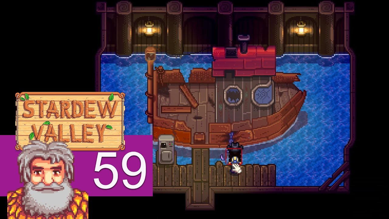 Boat Repair Stardew Valley Let's Play Part 59 YouTube