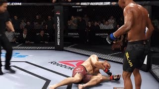 Khabib vs. Anderson Silva (EA Sports UFC 3) - K1 Rules