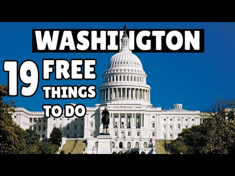 Vídeo: Melhores coisas grátis para fazer em Washington, DC