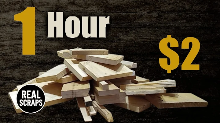 WOODWORKING PROJECTS: 1 Hour, $2 Scrap Wood Build