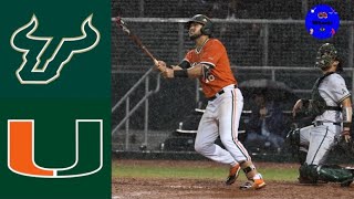 Miami hosted south florida in a great midweek matchup. this was back
and fourth game that came down to the final at bat of game. get your
sportzcases h...