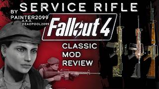 One of the BEST Weapon Mods Ever Made! - Service Rifle by Painter2099 | Fallout 4 Classic Mod Review