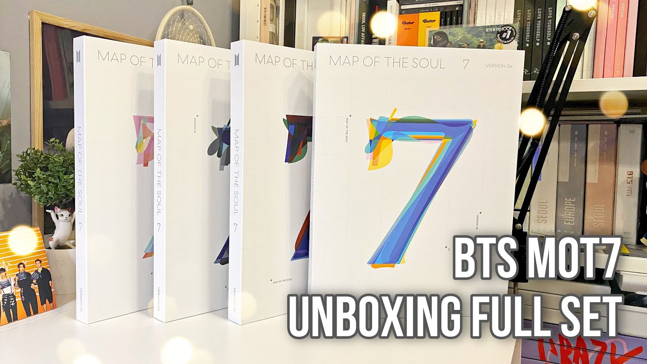BTS 'MAP OF THE SOUL 7' full set | Unboxing | Обзор | Распаковка