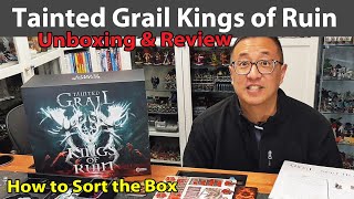 Tainted Grail: Kings of Ruin Unboxing & Review screenshot 3