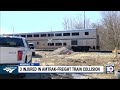 Collision between Amtrak passenger train, freight train in Tennessee injures 3 people