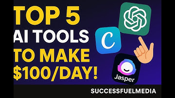 Top 5 AI Tools to Make $100/Day