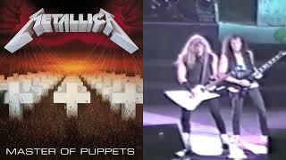 Master of Puppets Studio version with Toronto 1986 tempo