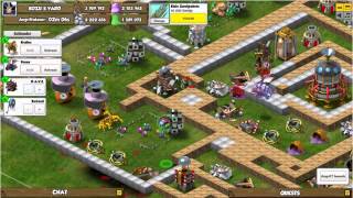 [Backyard Monsters] attack with Krallen lv.2 vs. Kozu lv.42