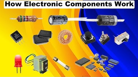 How does the basic electronic component work | resistor | diode | transistor| capacitor
