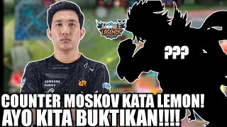 HERO INI BISA COUNTER MOSKOV KATA RRQ LEMON‼️MARI KITA BUKTIKAN APAKAH SEKUAT ITU‼️ MOBILE LEGENDS