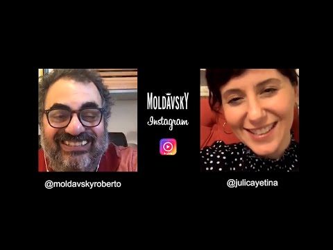 Moldavsky Temporada de Casa Instagram Live con Julieta Cayetina Cajg
